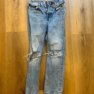 Top shop high rise jeans